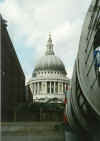 St Paul's Cathedral as seen from the Millenium Bridge