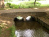 A small stone arched bridge - 2 arches