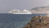 Cruise liner in Sorrento Bay