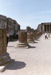 Pompei - Basilica unfinished columns